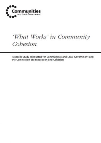 What Works in Community Cohesion