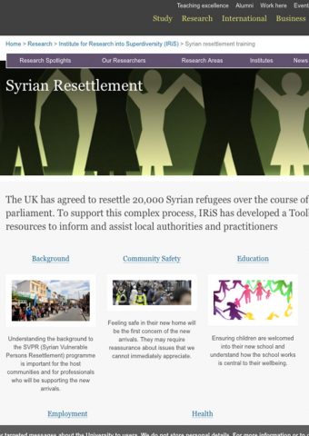 Syrian Resettlement Toolkit